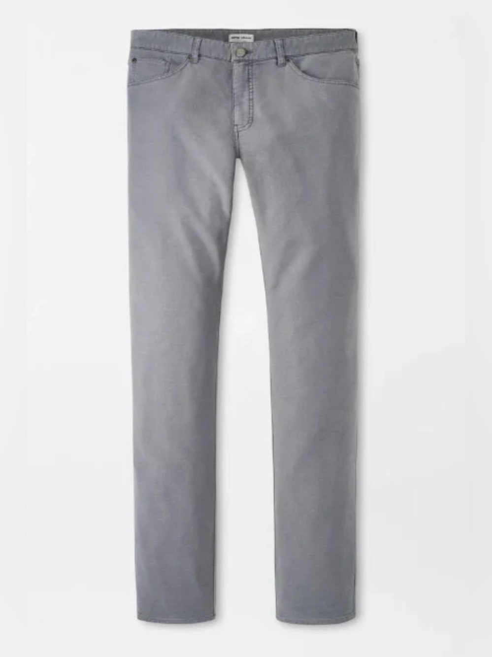 Peter Millar Coastline Five-Pocket Pants Size 34X34 Gray NWT